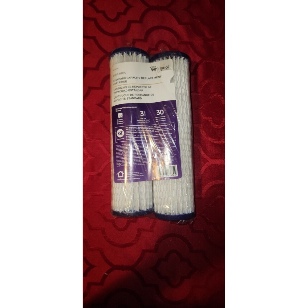 Whirlpool WHKF-WHPL 2-Pack Standard Replacement Filter New